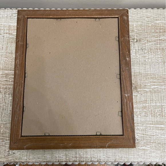 Vintage Handcrafted Santa Needlepoint Art - Picture 2 of 4